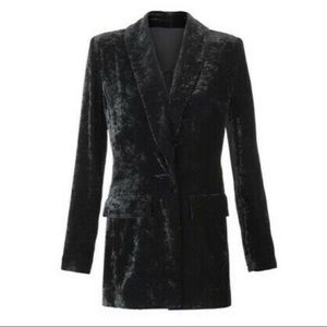 CAbi hostess crushed velvet jacket small
